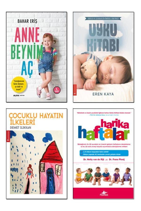Elma Yayınevi Anne Beynim Aç Bahar Eriş Harika Haftalar Çocuklar Bebekler İçin Uyku Kitabı Çocuk Bakımı Eğitimi - Image 1