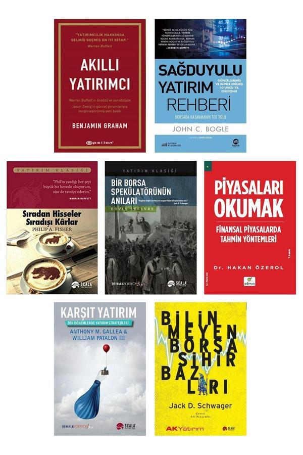 Scala Yayıncılık Akıllı Yatırımcı Bir Borsa Spekülatörünün Anıları Karşıt Yatırım Bilinmeyen Borsa Sihirbazları 7Li - Scala Yayıncılık - Image 1