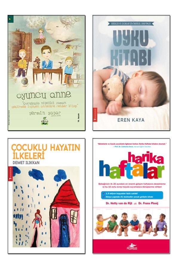 Elma Yayınevi Oyuncu Anne Şermin Yaşar Harika Haftalar Bebekler Çocuklar İçin Uyku Kitabı Çocuk Bakımı Eğitimi - Image 1