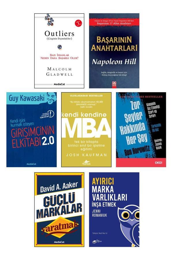 Altın Kitaplar Zor Şeyler Hakkında Her Şey Ben Horowitz Güçlü Markalar Yaratmak Girişimcinin El Kitabı 2.0 Outliers - Altın Kitaplar - Image 1