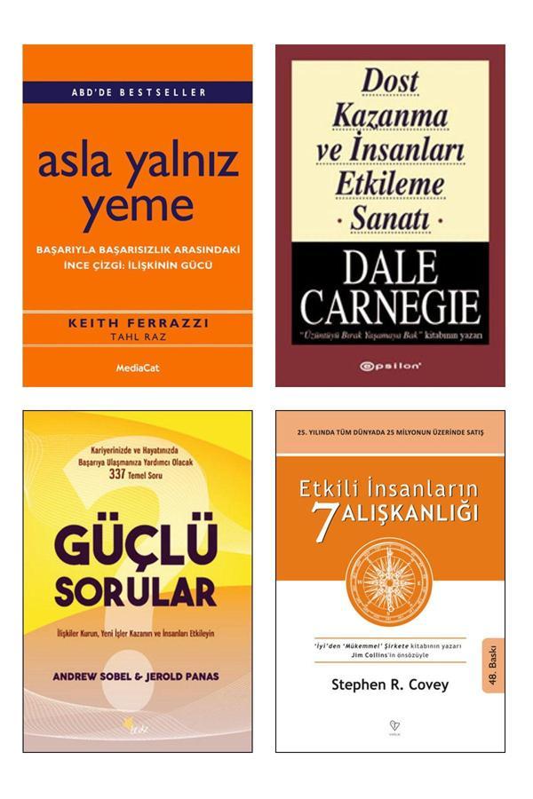 Beyaz Yayınları Asla Yalnız Yeme Dost Kazanma Ve İnsanları Etkileme Sanatı Etkili İnsanların 7 Alışkanlığı Güçlü Sor - Beyaz Yayınları - Image 1