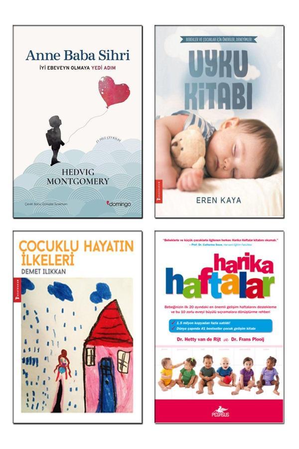 Domingo Yayınevi Anne Baba Sihri Hedvig Montgomery Harika Haftalar Çocuklu Hayatın İlkeleri Uyku Kitabı Çocuk Bakımı - Domingo Yayınevi - Image 1