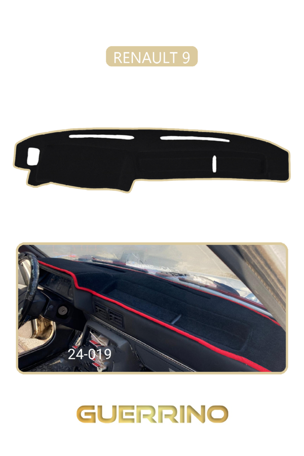Alisevashop Renault 9 Torpido Koruma Halısı Bej Kenar  - Image 1