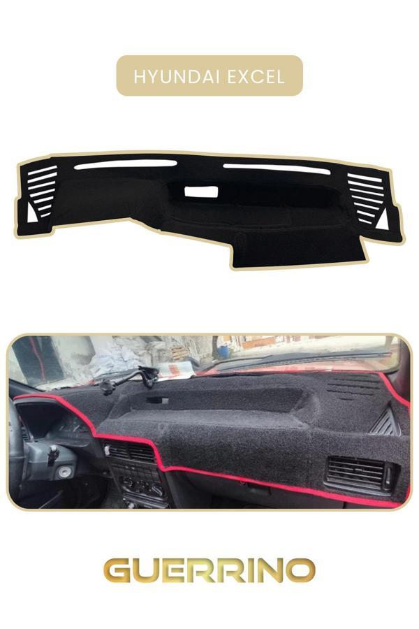 Alisevashop Hyundai Exceltorpido Koruma Halısı Bej Kenar  - Image 1