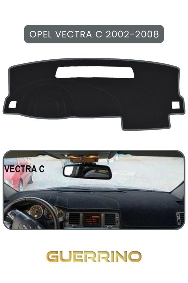Alisevashop Opel Vectra C 2002-2008 Torpido Koruma Halısı Gri Kenar  - Image 1
