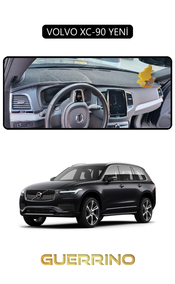 Alisevashop Volvo Xc-90 Yenitorpido Koruma Halısı Siyah Kenar  - Image 1