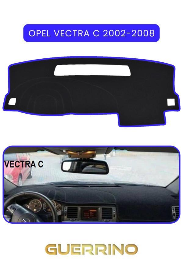 Alisevashop Opel Vectra C 2002-2008 Torpido Koruma Halısı Mavi Kenar  - Image 1