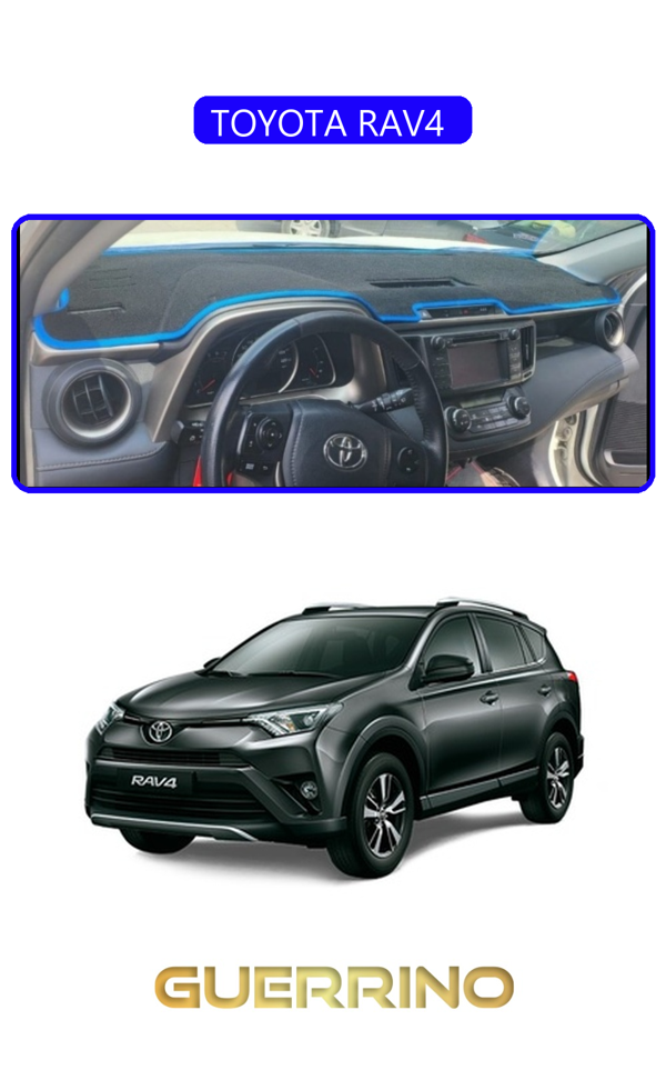 Alisevashop Volkswagen Amarok (2009-2016)Torpido Koruma Halısı Mavi Kenar  - Image 1