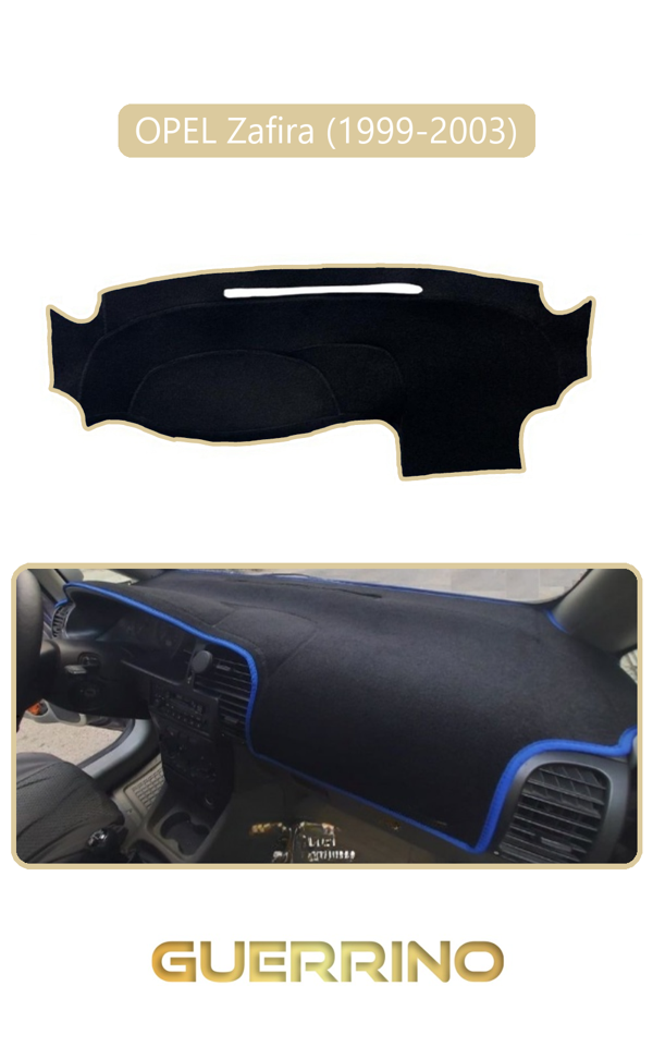 Alisevashop Opel Zafira (1999-2003)Torpido Koruma Halısı Bej Kenar  - Image 1