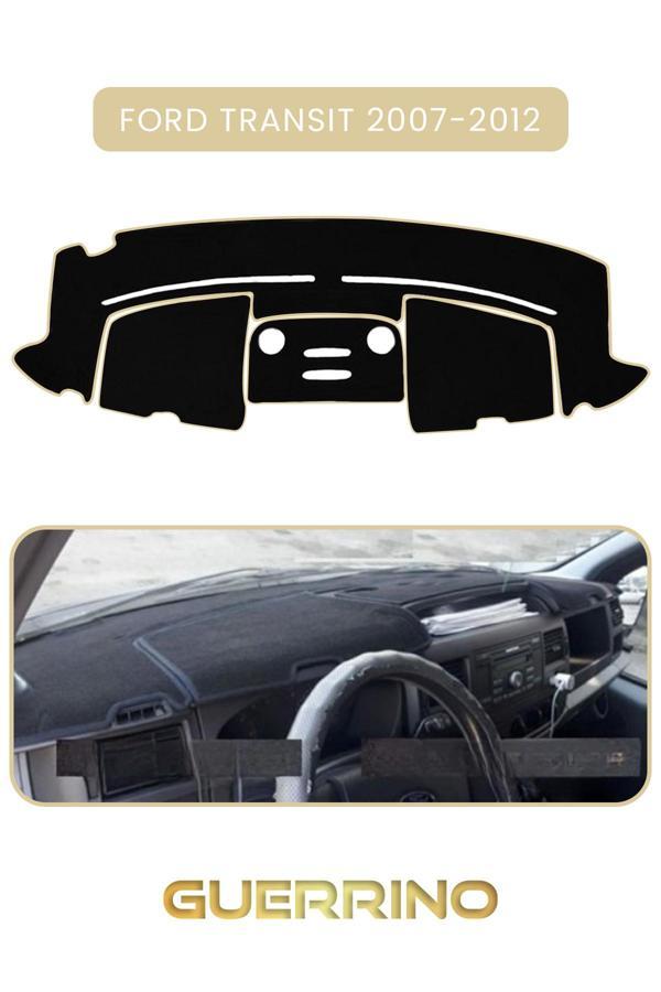Alisevashop Ford Transit (2007-2012)Torpido Koruma Halısı Bej Kenar  - Image 1