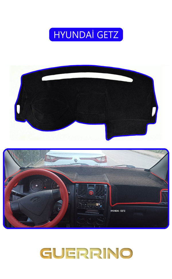 Alisevashop Hyundai Getztorpido Koruma Halısı Mavi Kenar  - Image 1
