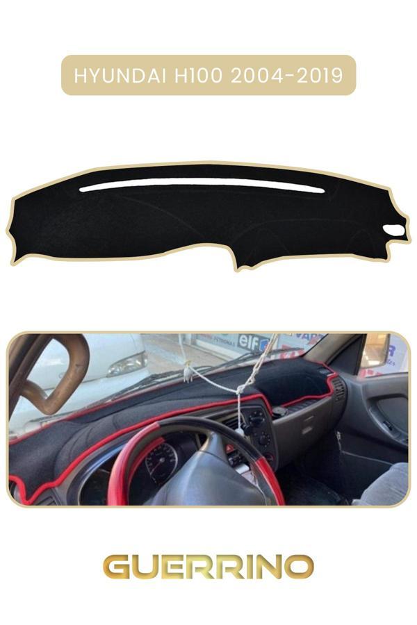 Alisevashop Hyundai H100 2004-2019Torpido Koruma Halısı Bej Kenar  - Image 1