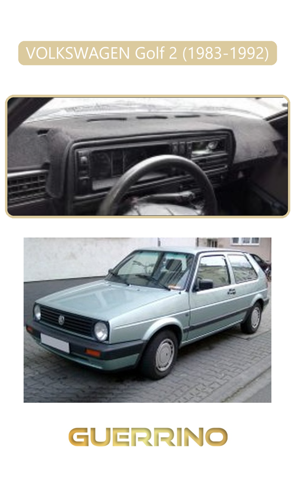 Alisevashop Volkswagen Golf 2(1983-1992)Torpido Koruma Halısı Bej Kenar  - Image 1