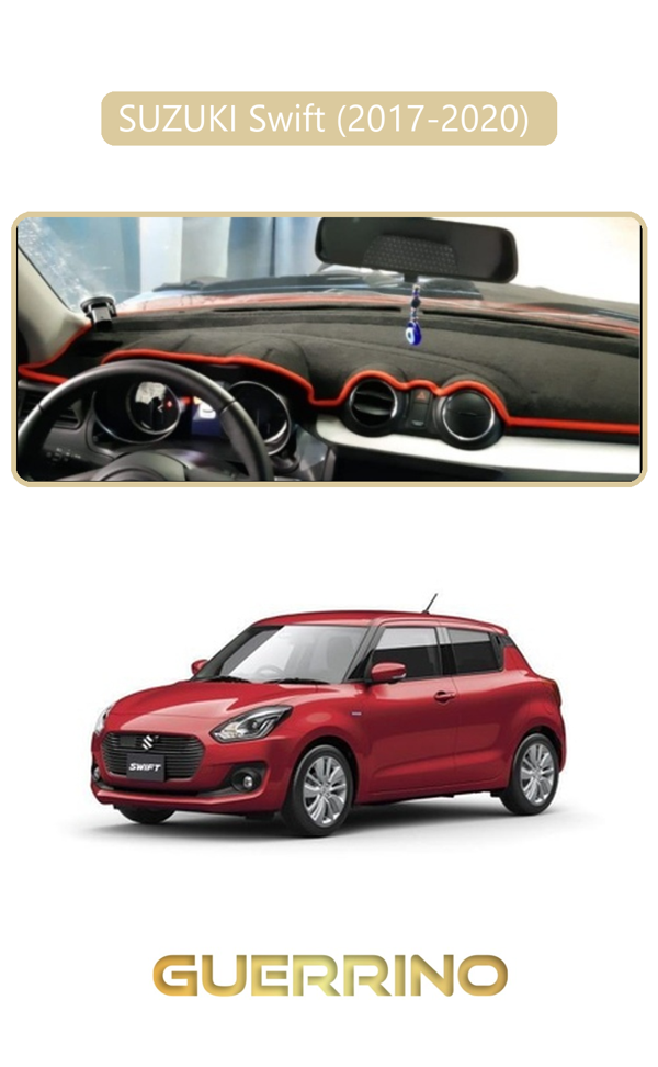 Alisevashop Suzukı Swift   2017-2020 Torpido Koruma Halısı Bej Kenar  - Image 1