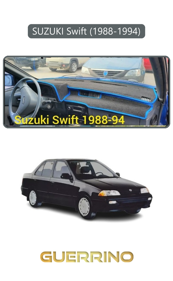 Alisevashop Suzukı Swift  (1988-1994)Torpido Koruma Halısı Gri Kenar  - Image 1