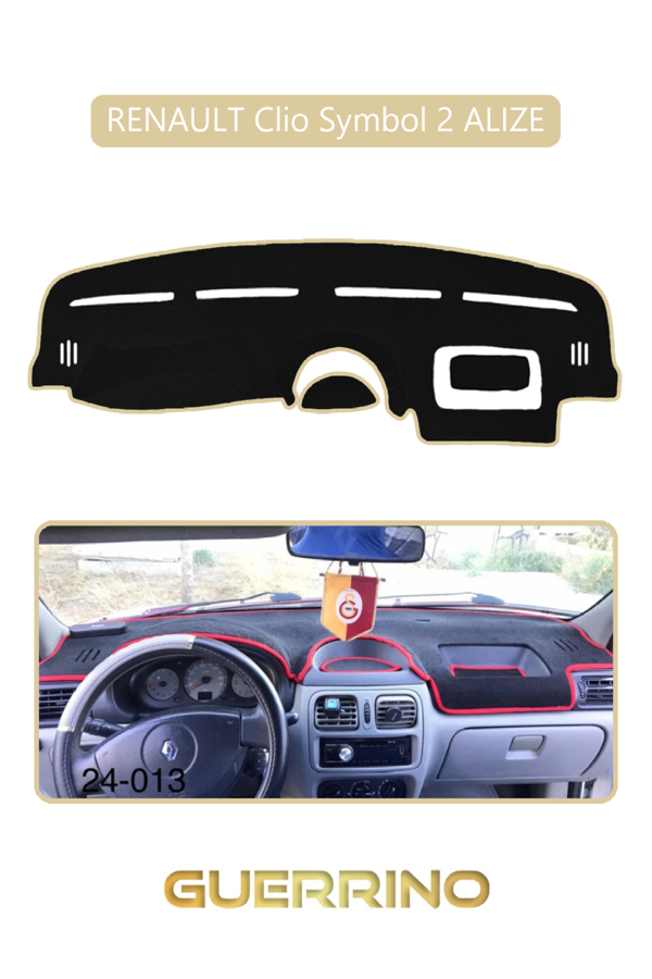 Alisevashop Renault Clio Symbol 2 Alızetorpido Koruma Halısı Bej Kenar  - Image 1