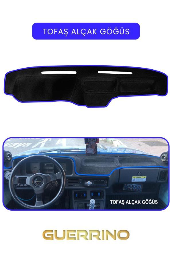 Alisevashop Tofaş Alçak Gögüstorpido Koruma Halısı Mavi Kenar  - Image 1