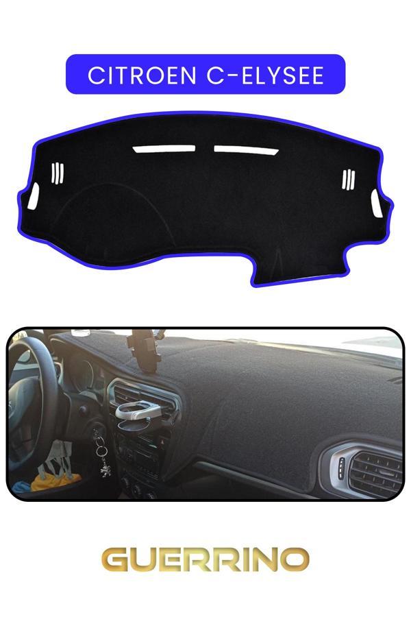 Alisevashop Cıtroen C-Elysee - Peugeot 301 Uzuntorpido Koruma Halısı Mavi Kenar  - Image 1