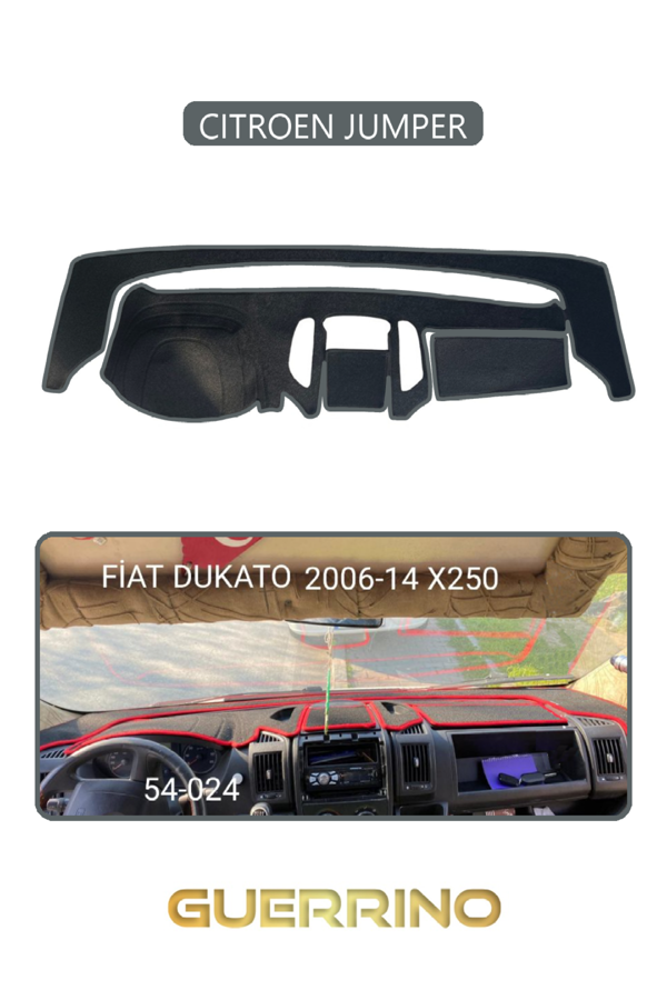 Alisevashop Cıtroen Jumpertorpido Koruma Halısı Gri Kenar  - Image 1