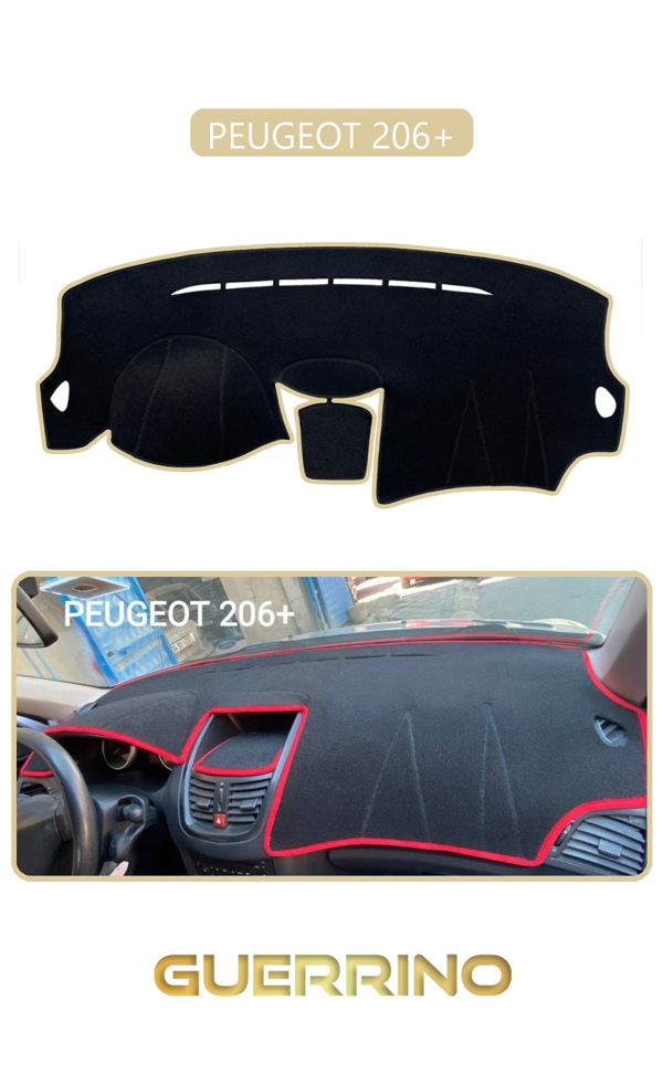 Alisevashop Peugeot 206+Torpido Koruma Halısı Bej Kenar  - Image 1