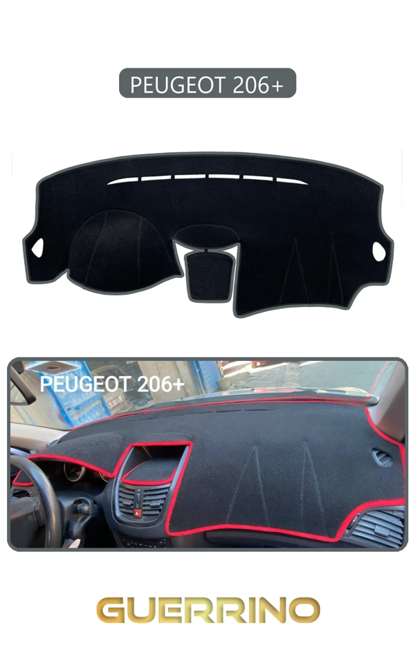 Alisevashop Peugeot 206+Torpido Koruma Halısı Gri Kenar  - Image 1
