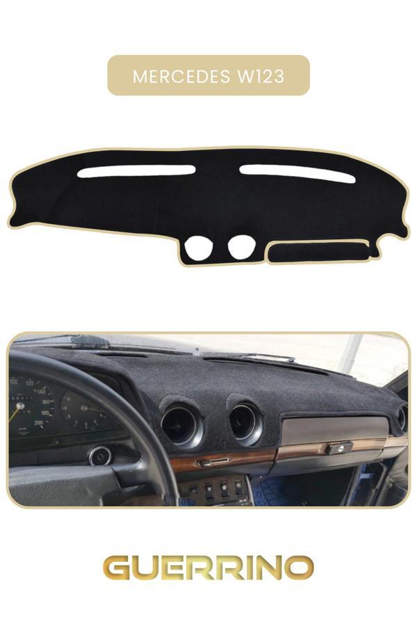 Alisevashop Mercedes W123Torpido Koruma Halısı Bej Kenar  - Image 1