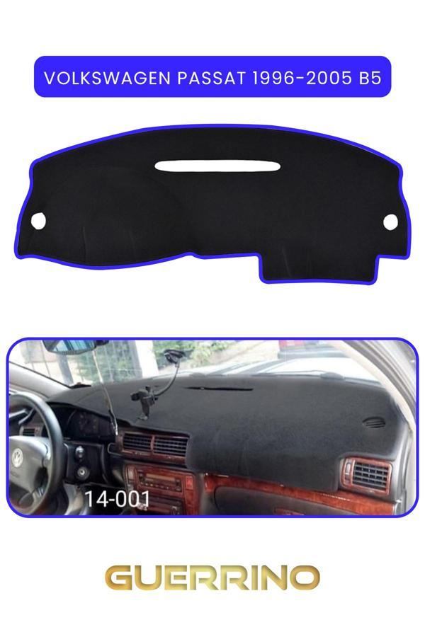 Alisevashop Volkswagen Passat (1996-2005) - (B5; )Torpido Koruma Halısı Mavi Kenar  - Image 1