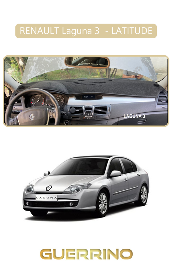 Alisevashop Renault Laguna 3  - Latıtudetorpido Koruma Halısı Bej Kenar  - Image 1