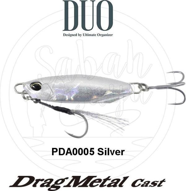 Duo Drag Metal Cast Jig 30gr. PDA0005 Silver - Image 1