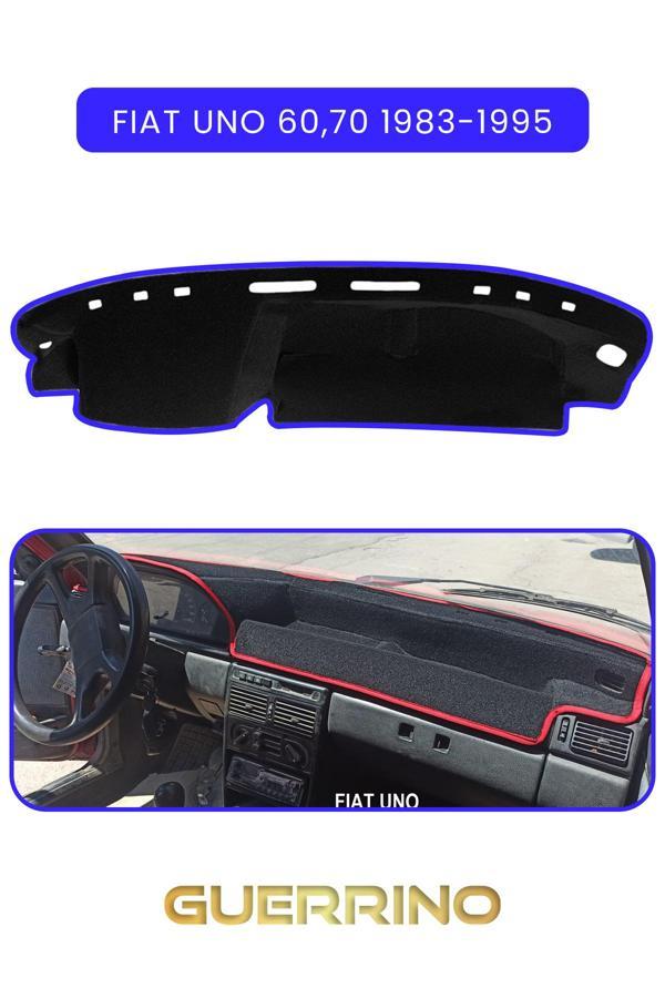 Alisevashop Fıat Uno 60,70 1983-1995 Modellerine Uyguntorpido Koruma Halısı Mavi Kenar  - Image 1