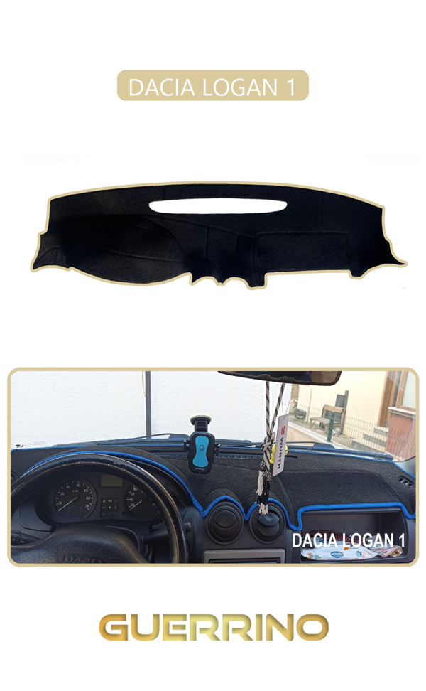 Alisevashop Dacıa Logan 1Torpido Koruma Halısı Bej Kenar  - Image 1