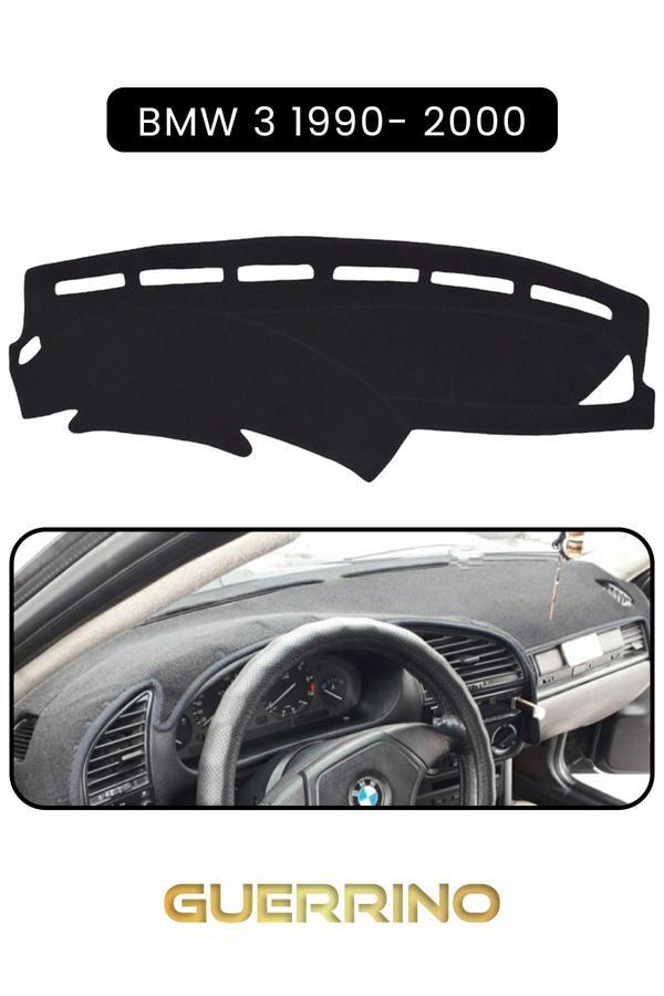 Alisevashop Bmw 3 1990-2000Torpido Koruma Halısı Siyah Kenar  - Image 1