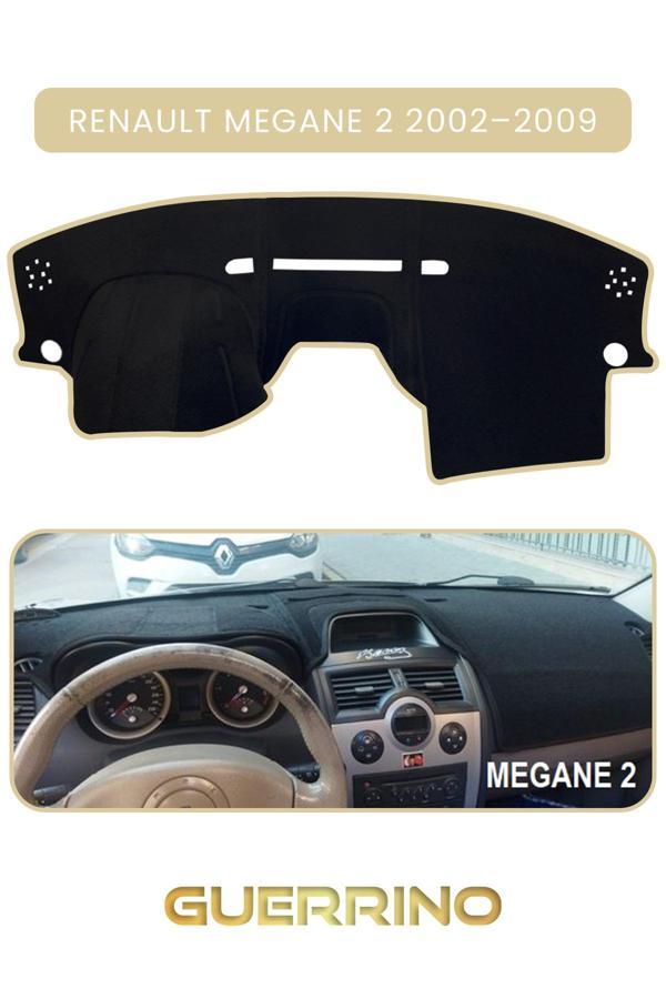 Alisevashop Renault Megane 2 (2002–2009)Torpido Koruma Halısı Bej Kenar  - Image 1
