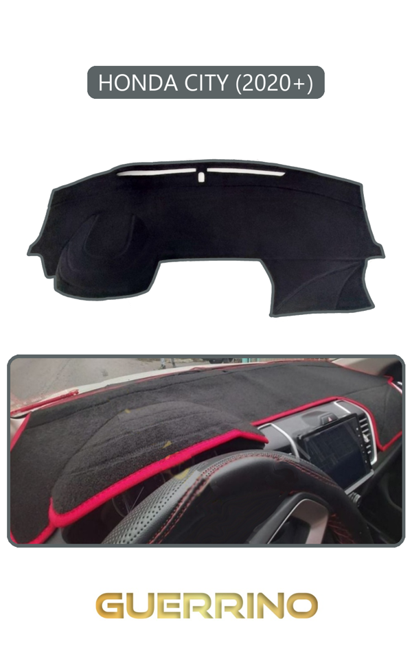 Alisevashop Honda Cıty 2020+Torpido Koruma Halısı Gri Kenar  - Image 1