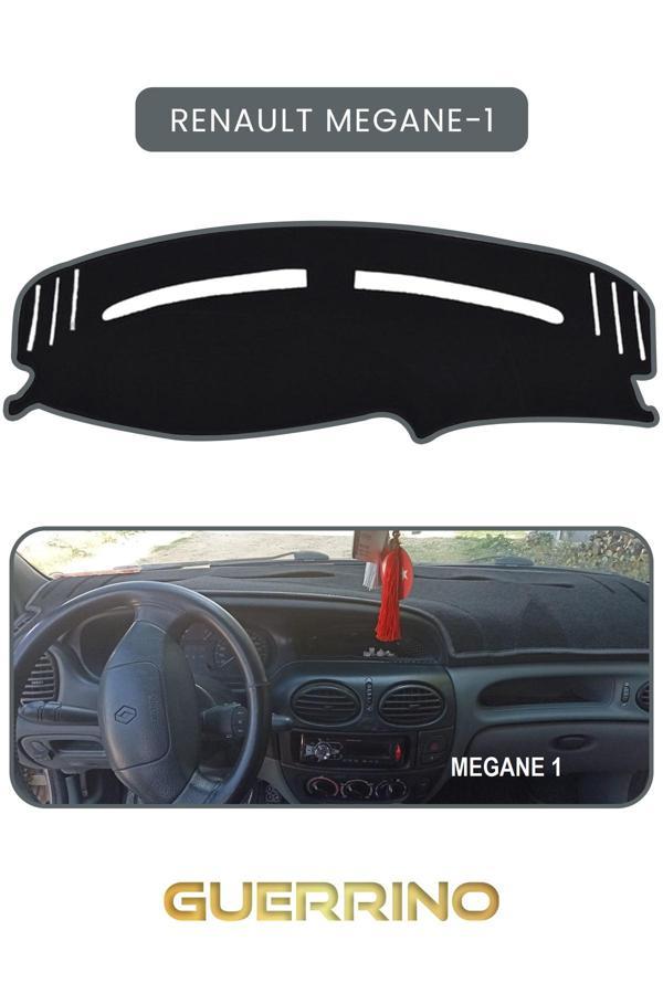 Alisevashop Renault Megane-1Torpido Koruma Halısı Gri Kenar  - Image 1