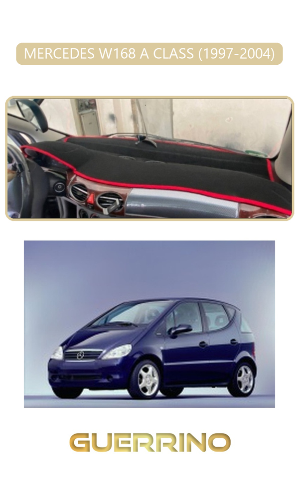 Alisevashop Mercedes W168 A Class 1997-2004Torpido Koruma Halısı Bej Kenar  - Image 1