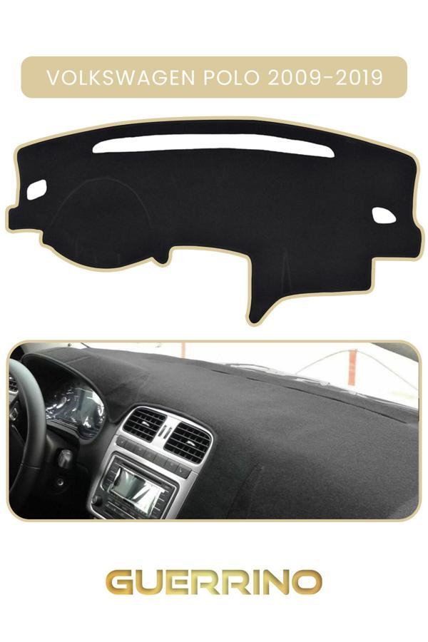 Alisevashop Volkswagen Polo (2009-2019)Torpido Koruma Halısı Bej Kenar  - Image 1