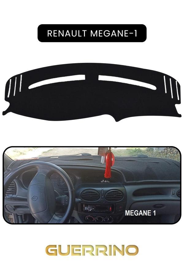 Alisevashop Renault Megane-1Torpido Koruma Halısı Siyah Kenar  - Image 1