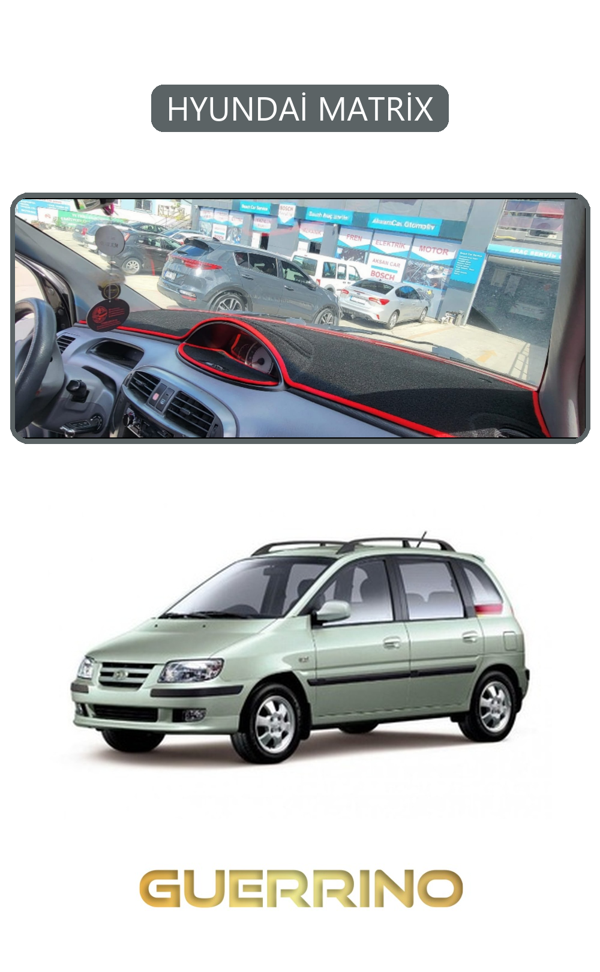 Alisevashop Hyundai Matrixtorpido Koruma Halısı Gri Kenar  - Image 1
