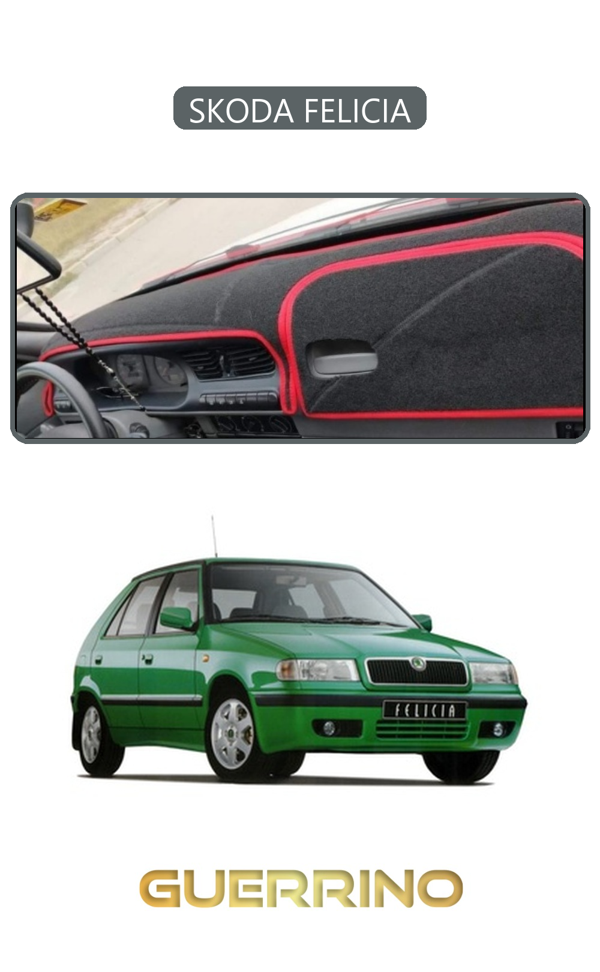 Alisevashop Skoda Felıcıatorpido Koruma Halısı Gri Kenar  - Image 1