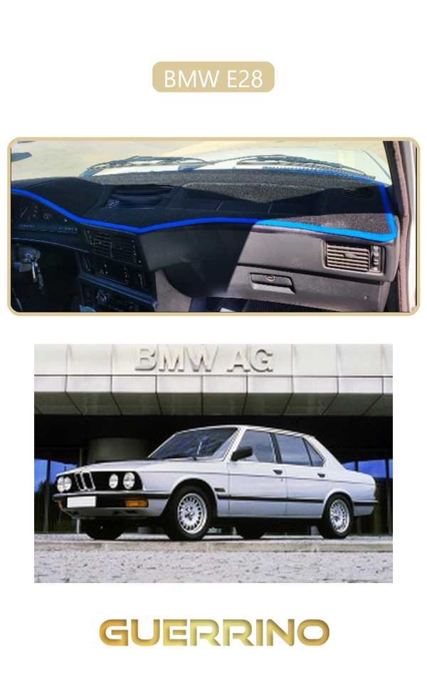Alisevashop Bmw E28Torpido Koruma Halısı Bej Kenar  - Image 1