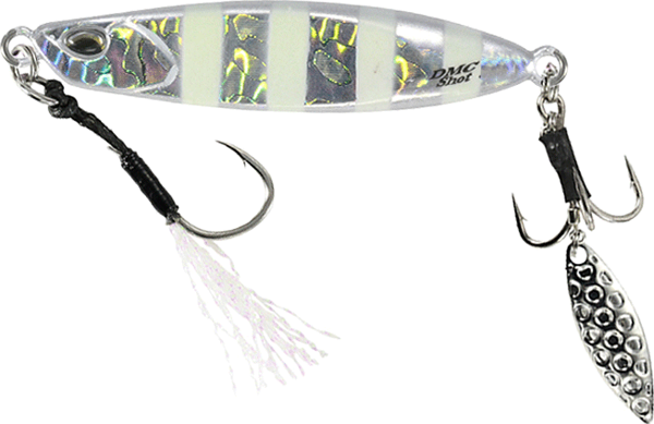 Duo Drag Metal Cast Shot Jig 40gr. PJA0101 Zebra Glow - Image 1