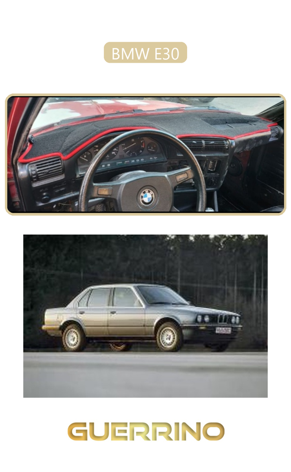Alisevashop Bmw E30Torpido Koruma Halısı Bej Kenar  - Image 1