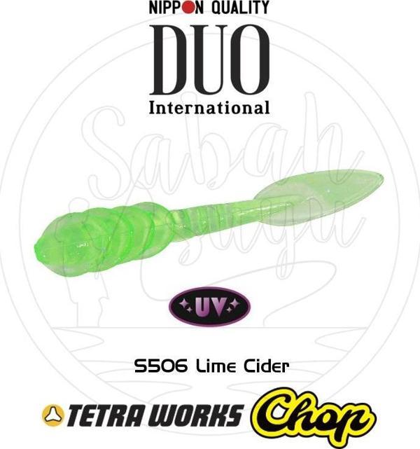 Duo Tetra Works Chop LRF Silikon 35mm. S506 Lime Cider - Image 1