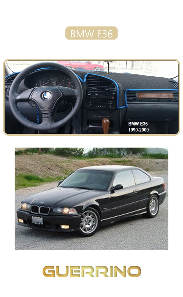 Alisevashop Bmw E36Torpido Koruma Halısı Bej Kenar  - Image 1