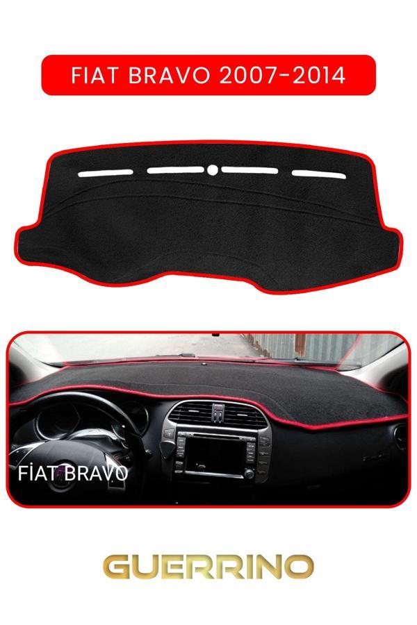 Alisevashop Fıat Bravo 2007-2014 Modellerine Uyguntorpido Koruma Halısı Kırmızı Kenar  - Image 1