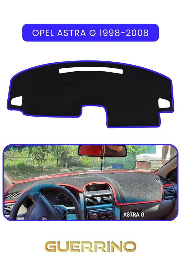 Alisevashop Opel Astra G 1998-2008Torpido Koruma Halısı Mavi Kenar  - Image 1