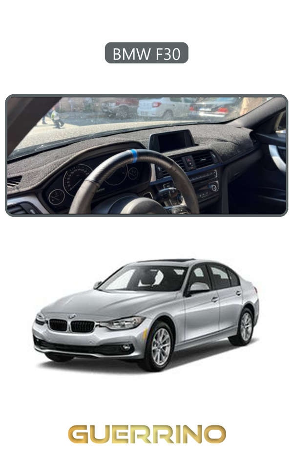 Alisevashop Bmw F30Torpido Koruma Halısı Gri Kenar  - Image 1