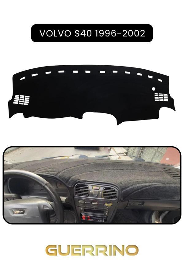 Alisevashop Volvo S40 (1996-2002)Torpido Koruma Halısı Siyah Kenar  - Image 1