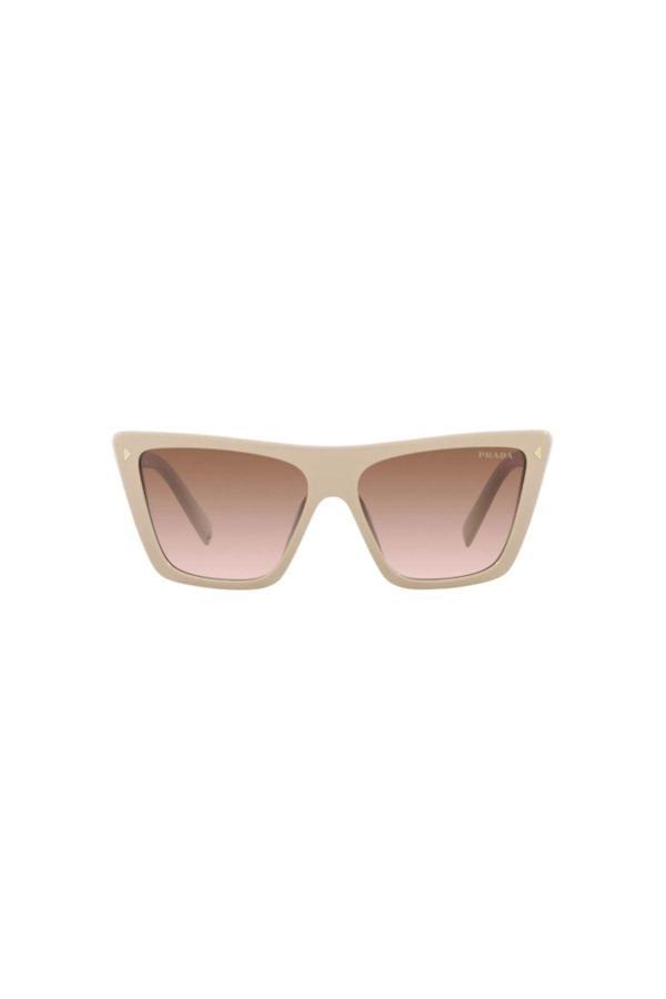 Prada Pr 21Zs 11I0A6 55 Cat Eye Pudra Renkli Kadın Güneş Gözlüğü - Image 1